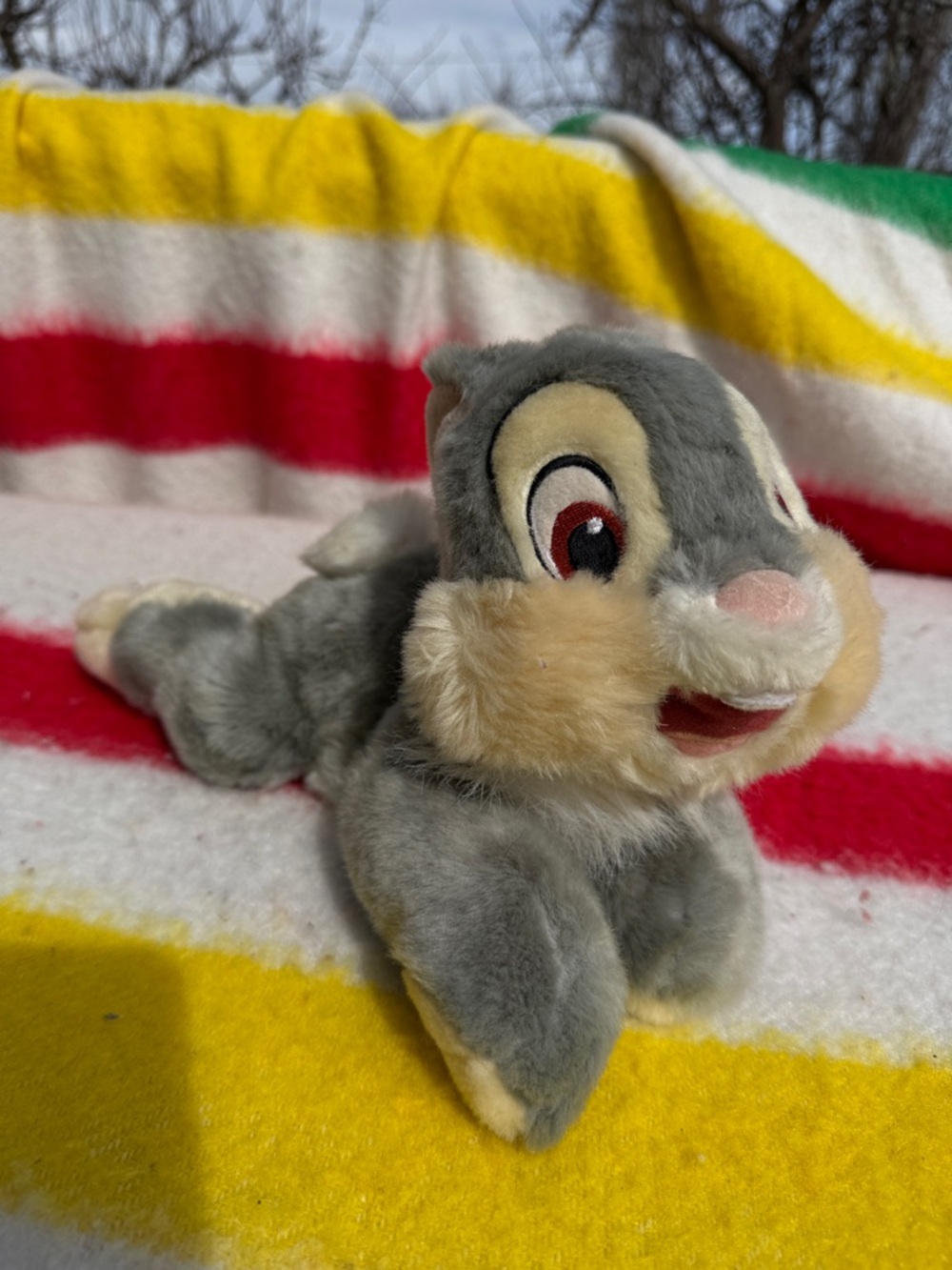 vintage Thumper Disney Store exclusive plush toy, collectible i Bambi
